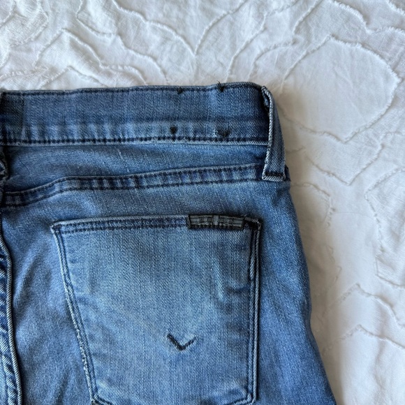 Hudson Jeans Women's Skinny Denim Cut Off Jeans Mid to Low Rise - Picture 8 of 9
